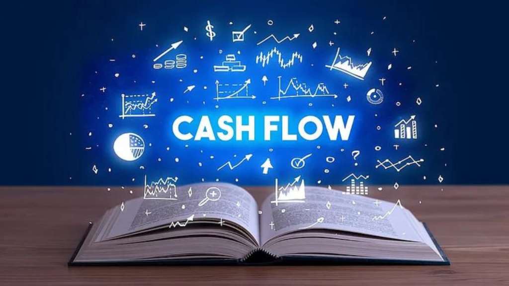 Image displaying Cash Flow and a book