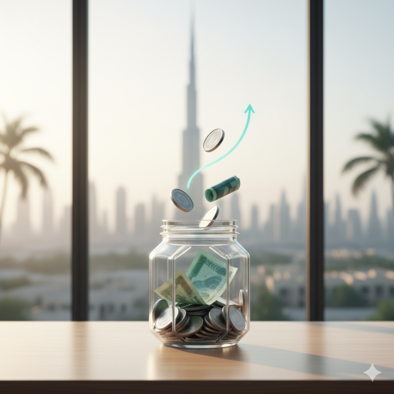 Image - A jar where money falls